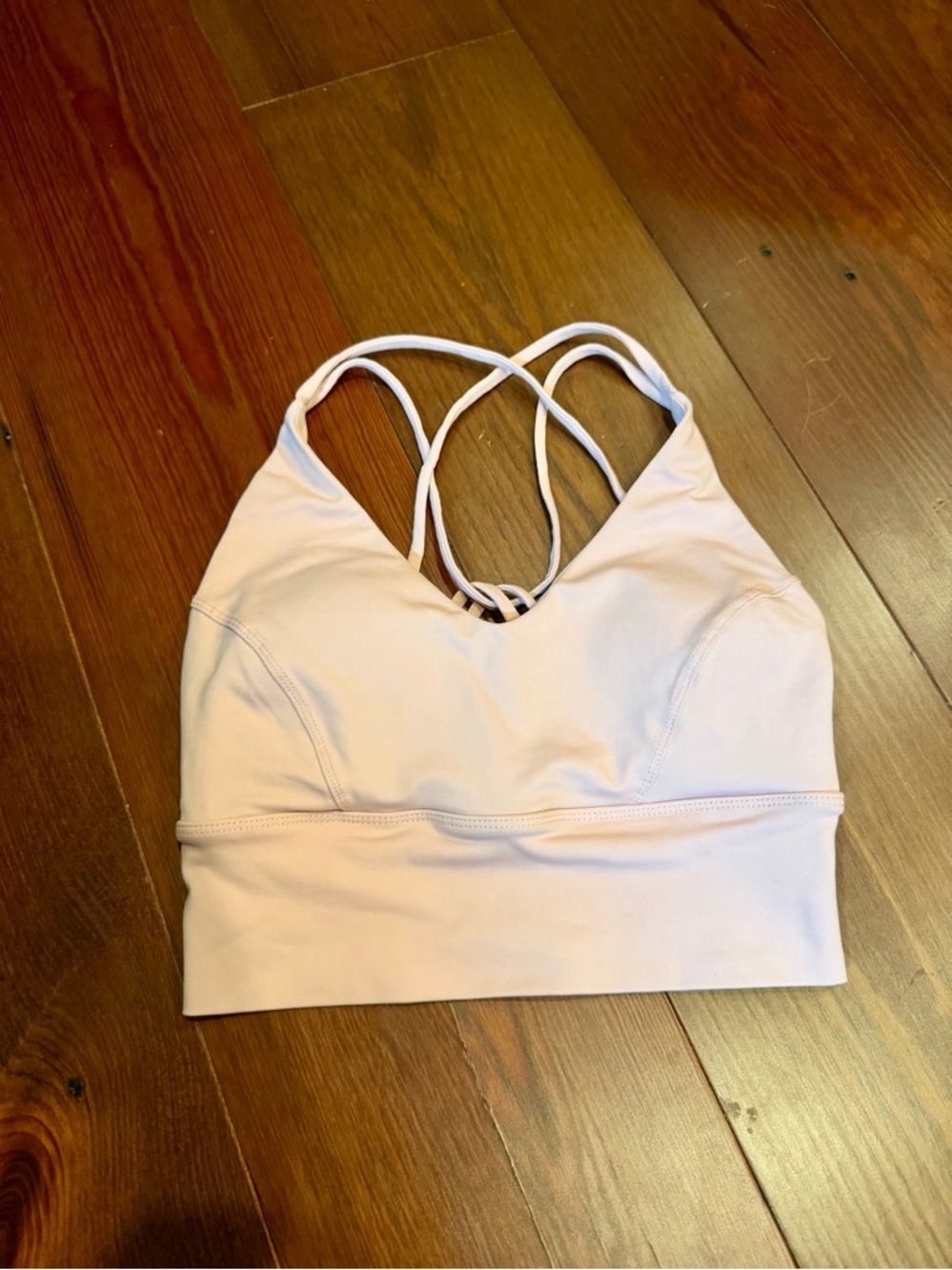Light Pink Strappy Sportsbra